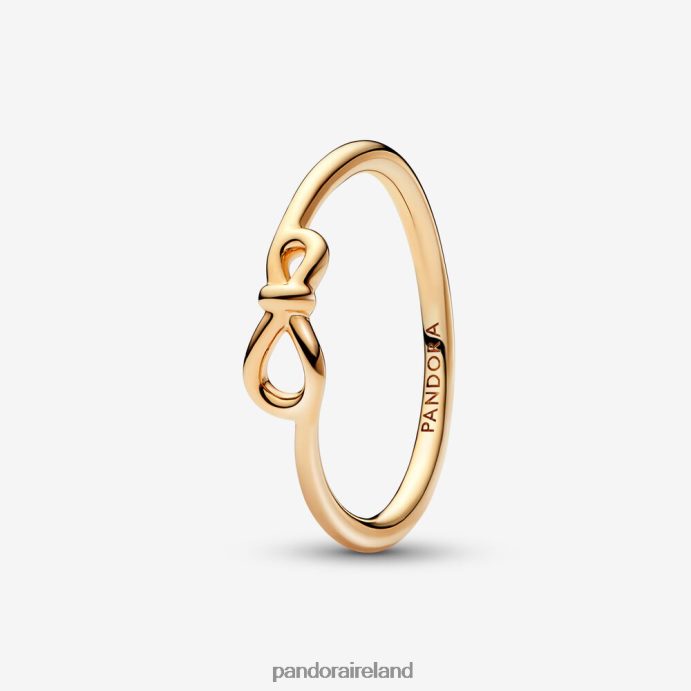 Pandora Infinity Knot Ring F6PNJR557 Accessories Gold plated