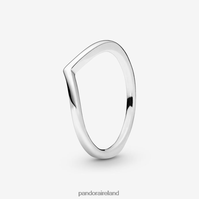 Pandora Polished Wishbone Ring F6PNJR558 Accessories Sterling silver